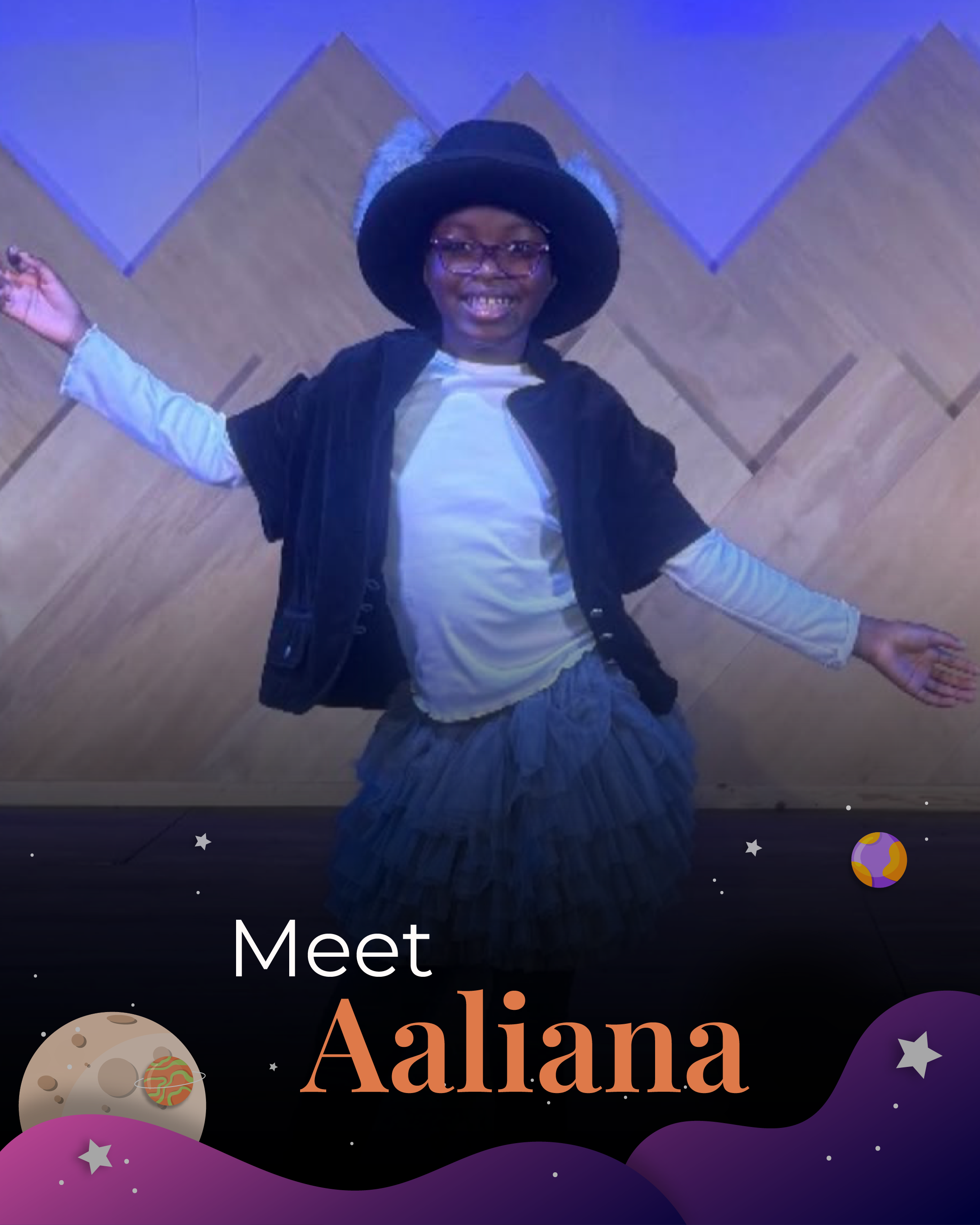 Meet Aaliana, a child assisted by Parker Project