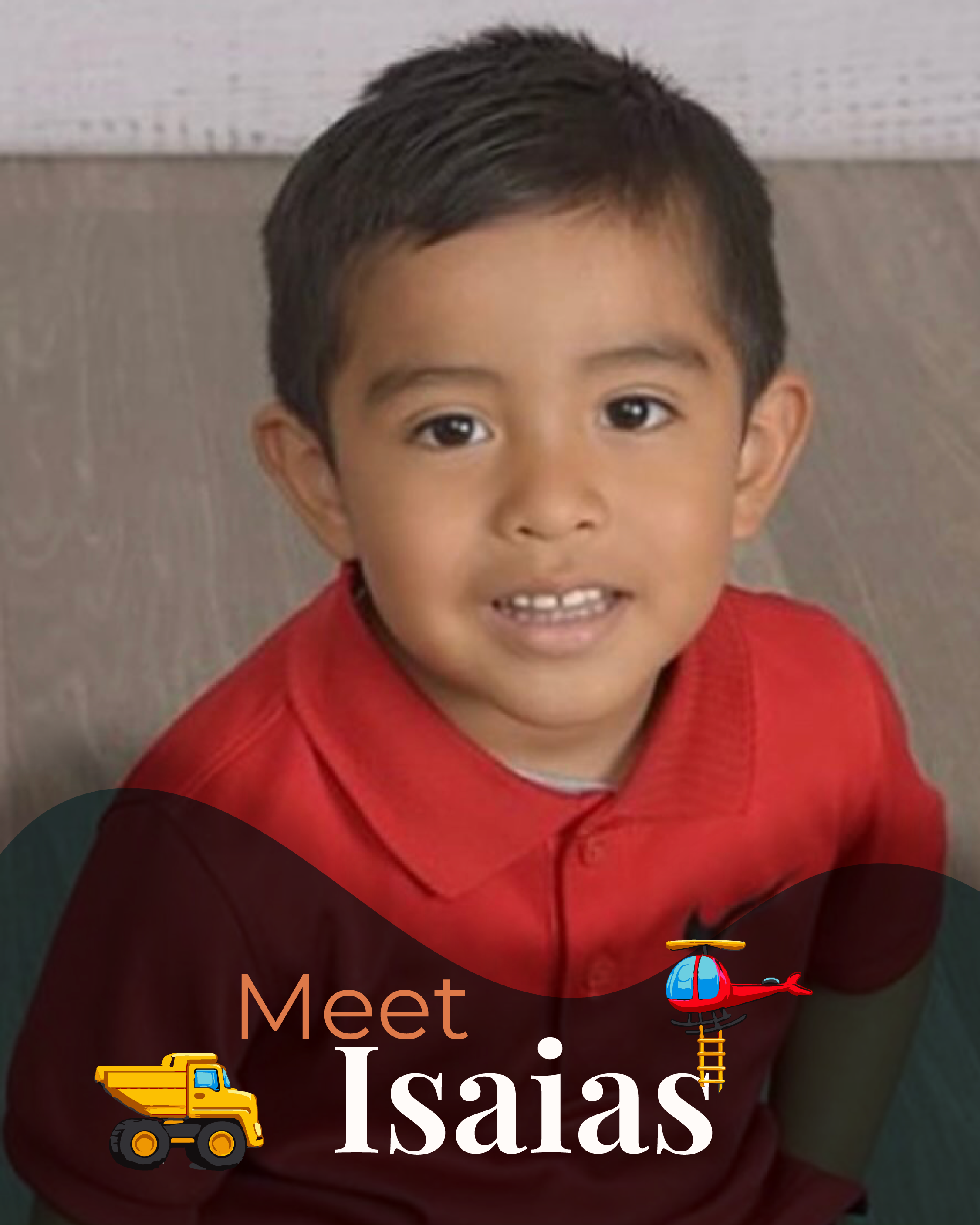 Meet Isaias, a child assisted by Parker Project